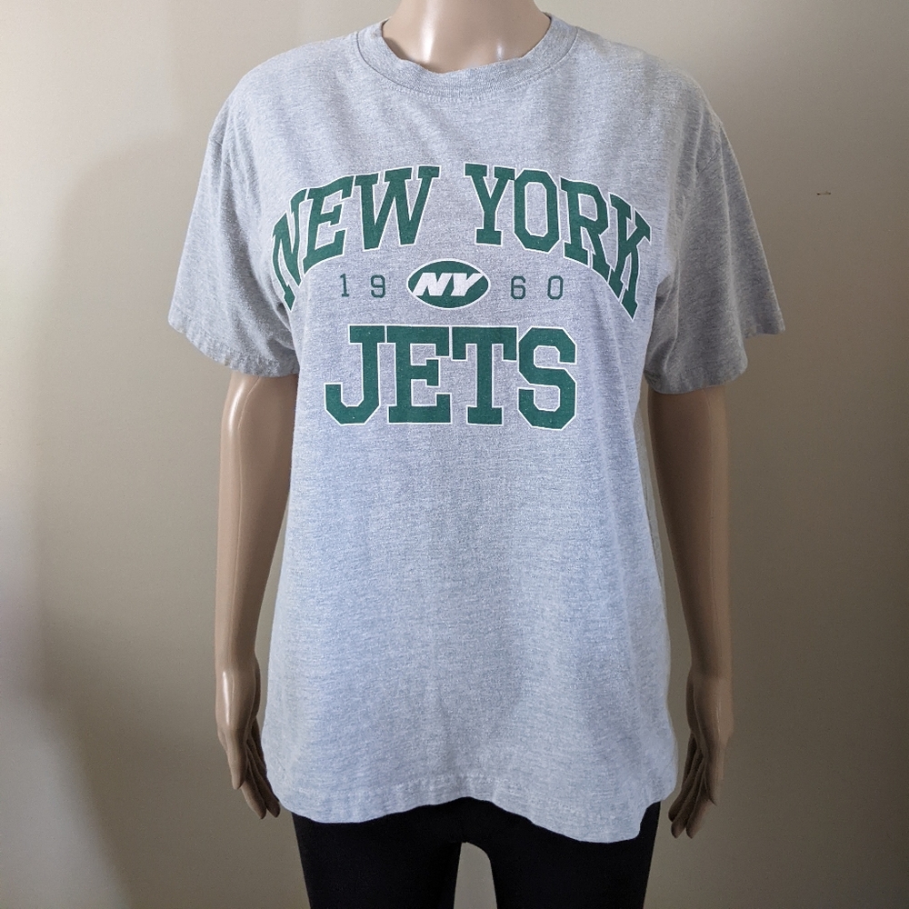 NFL New York Jets grey tshirt, men's oversized xs